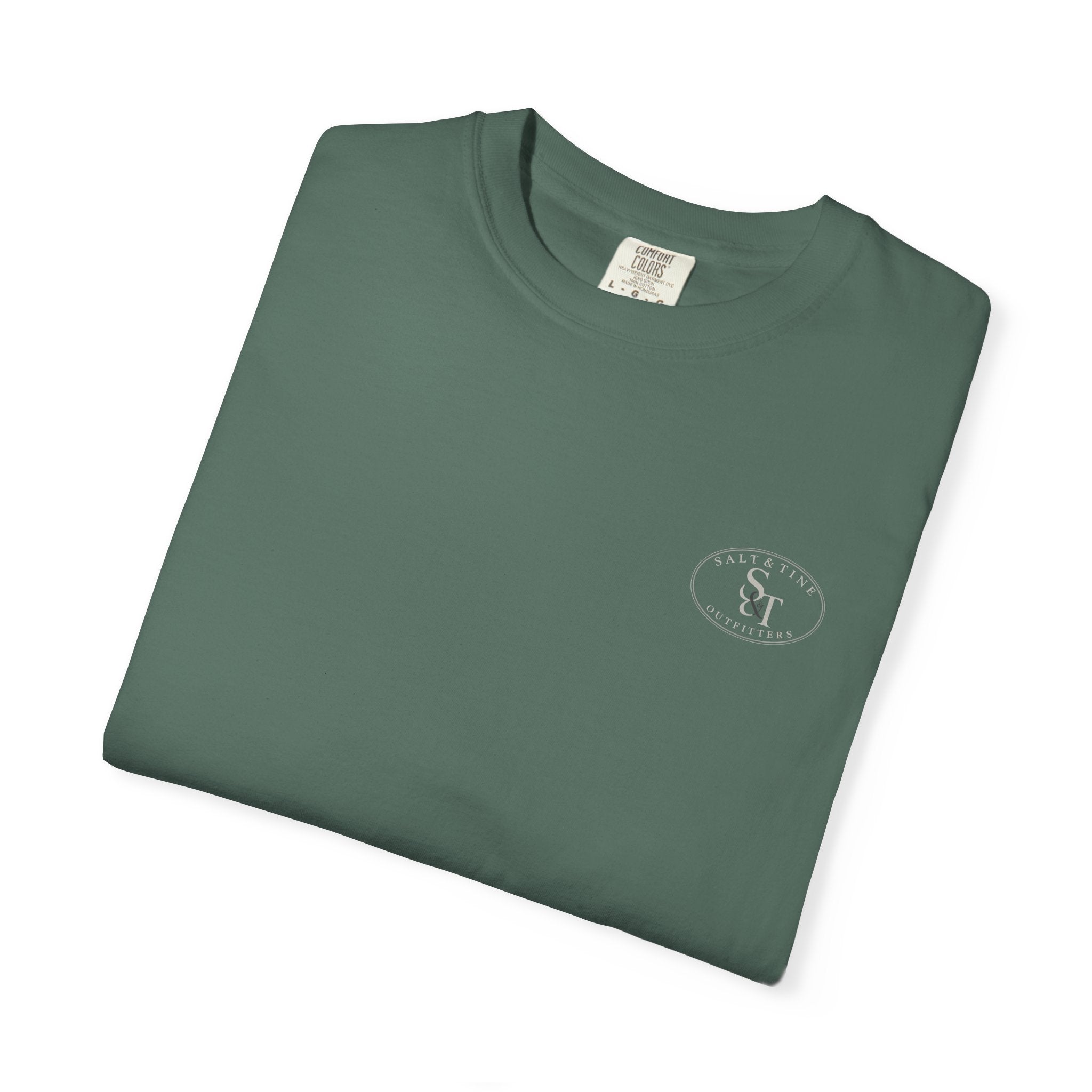 Deer Sunset and Marsh T-Shirt for men and women