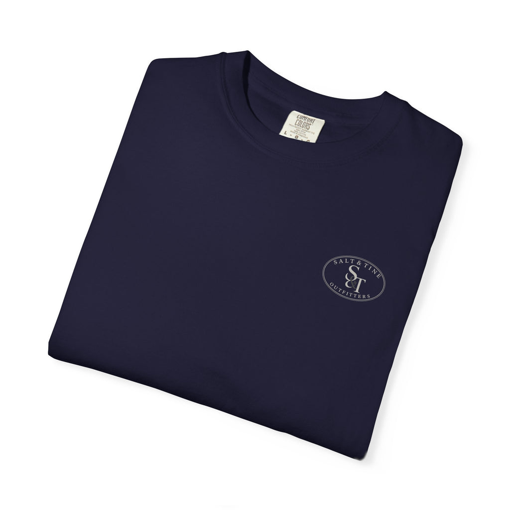Deer Sunset and Marsh T-Shirt for men and women