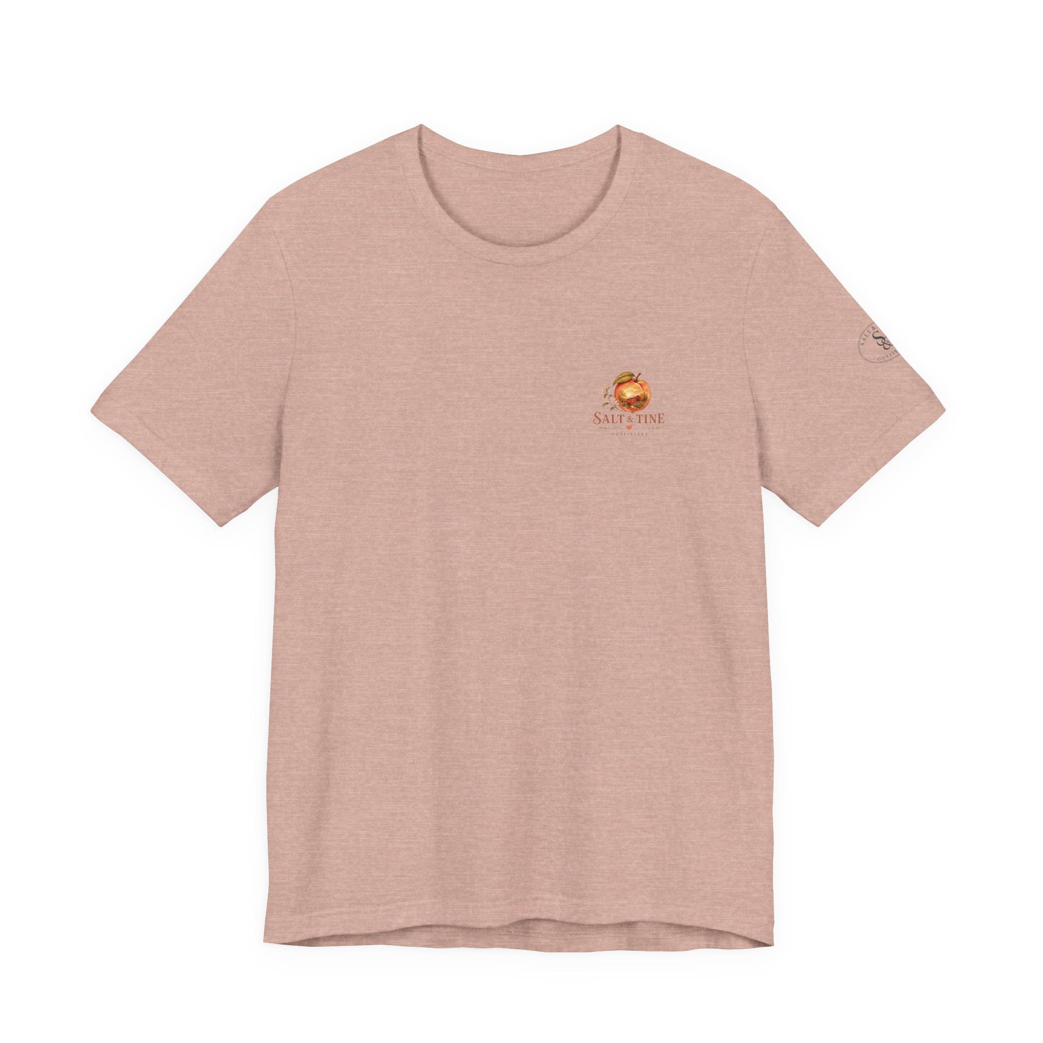 Georgia Peach Historic Bridge Tee — Ladies' Classic Short Sleeve