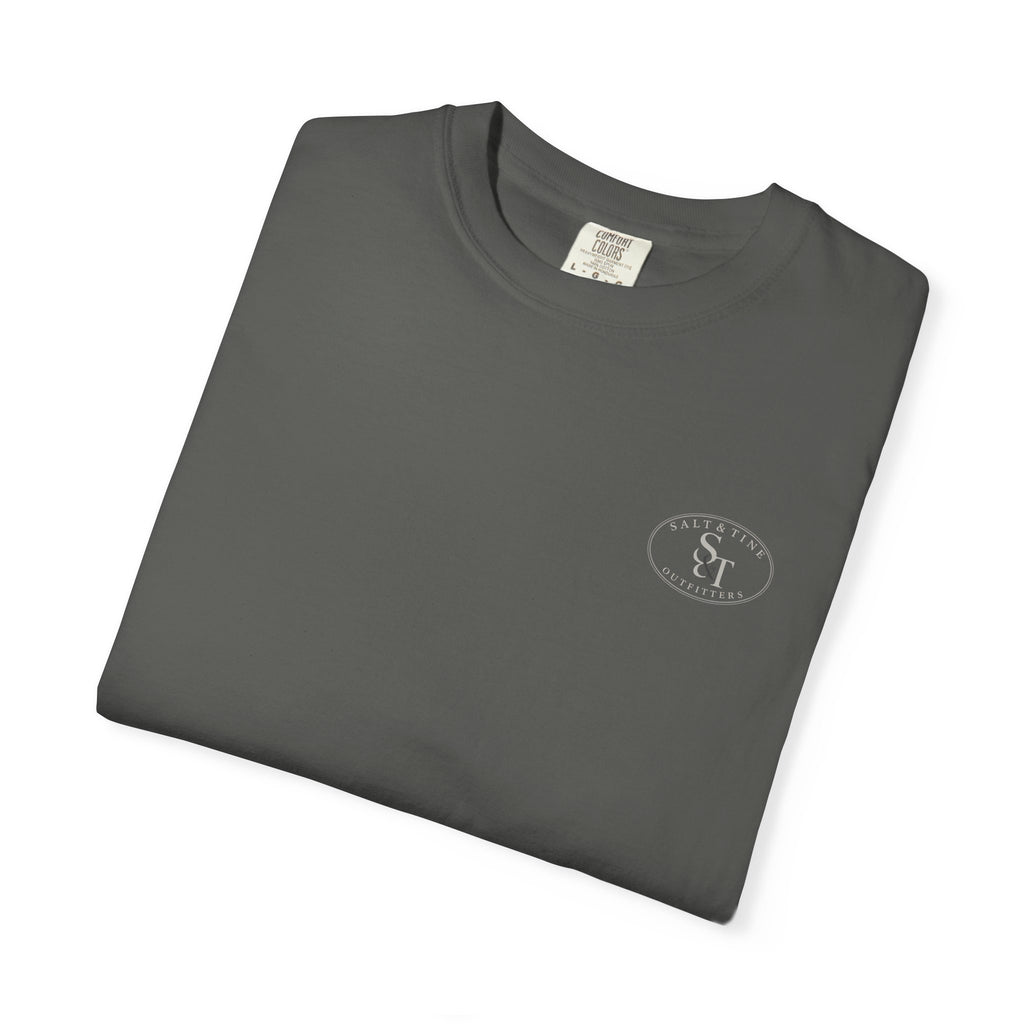 Deer Sunset and Marsh T-Shirt for men and women
