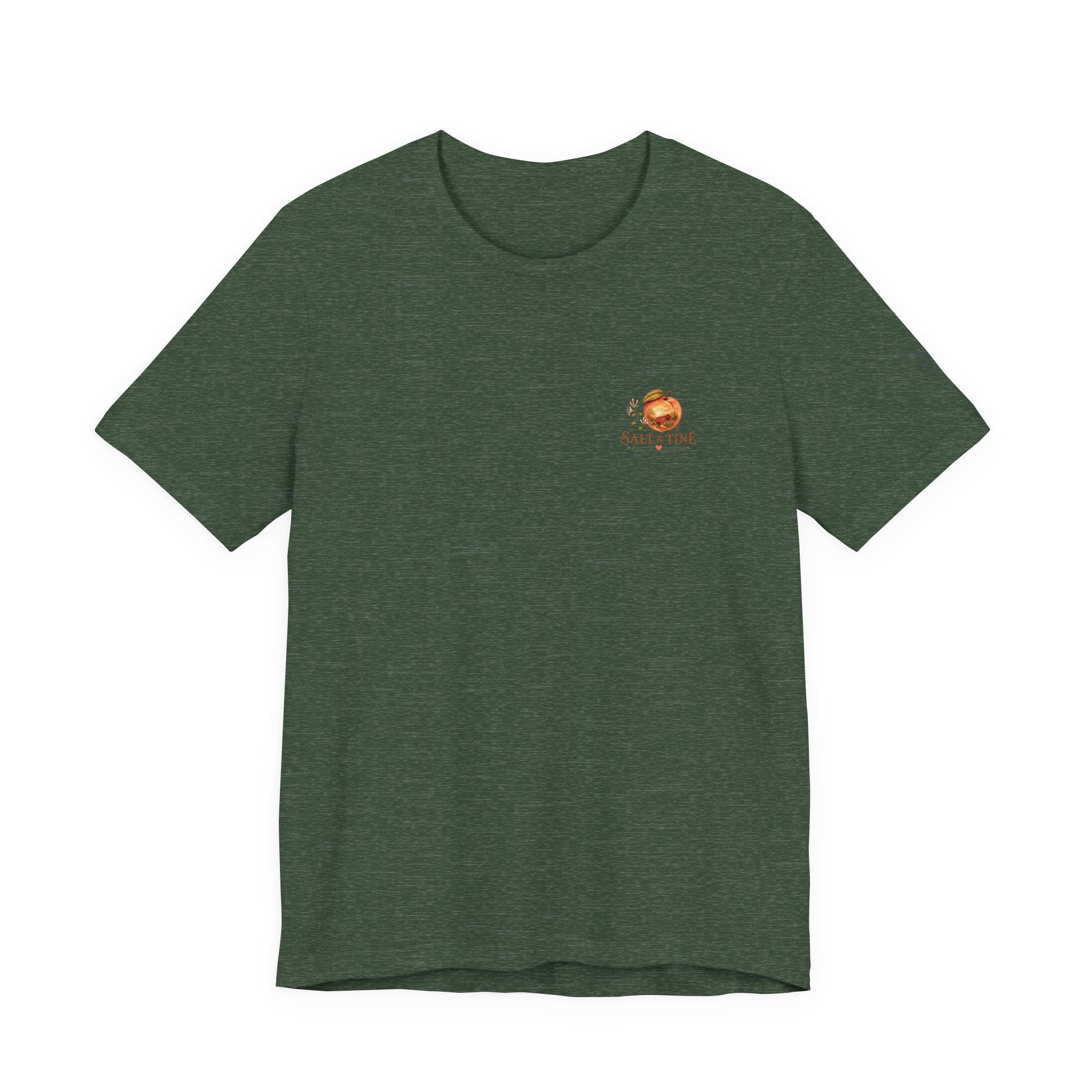 Georgia Peach Historic Bridge Tee — Ladies' Classic Short Sleeve