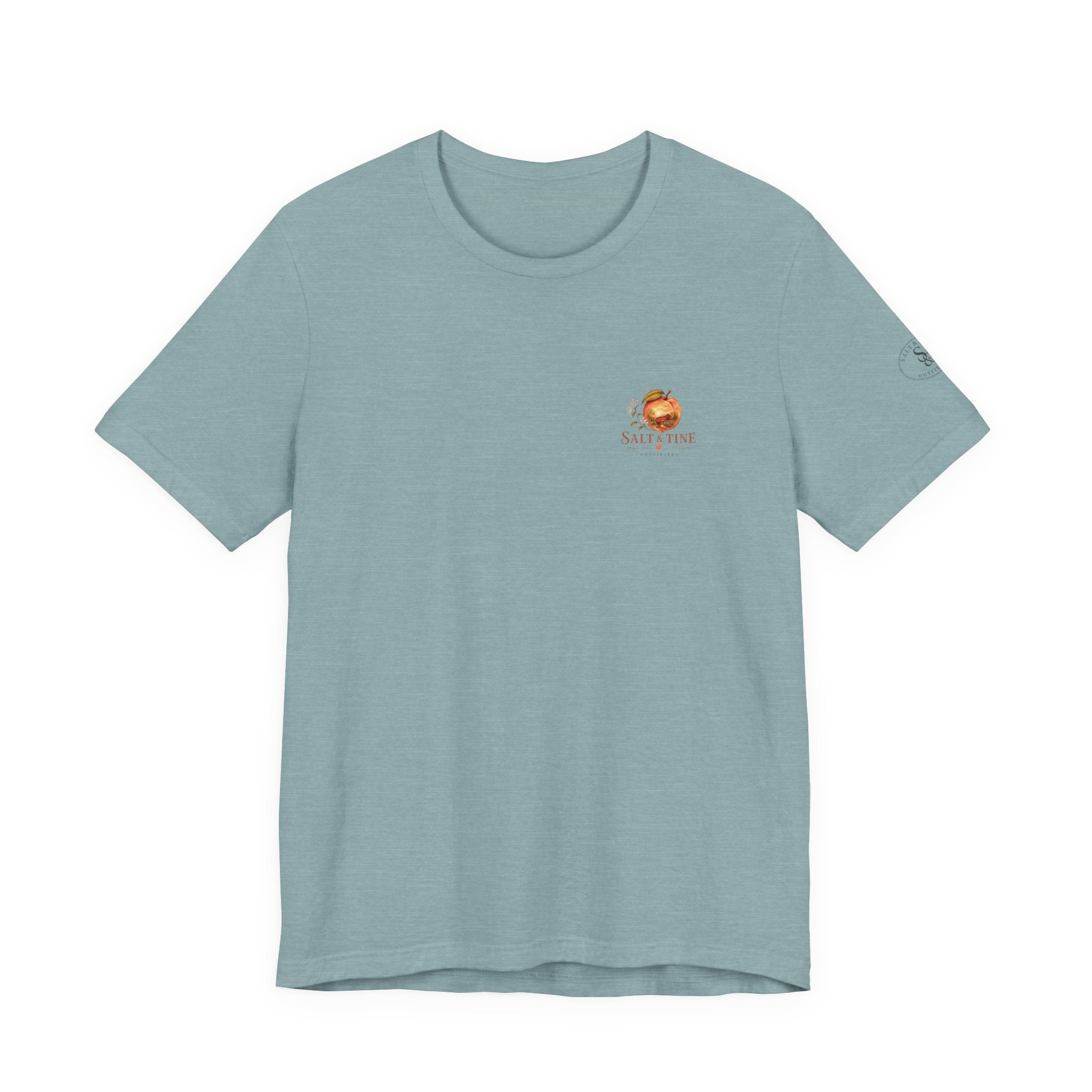 Georgia Peach Historic Bridge Tee — Ladies' Classic Short Sleeve