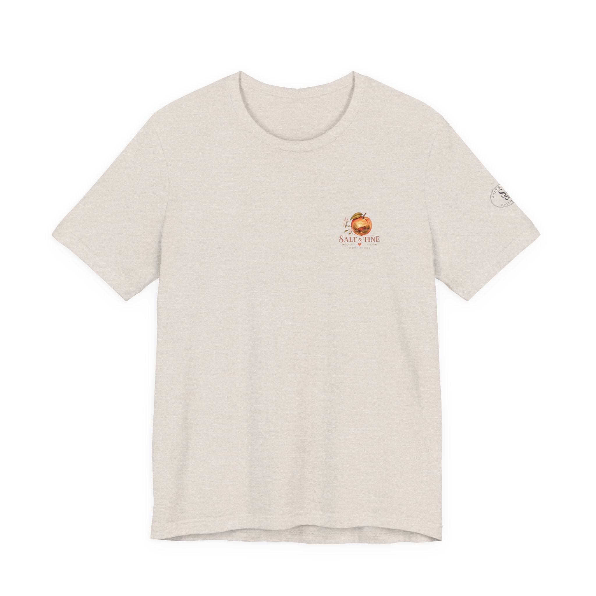 Georgia Peach Historic Bridge Tee — Ladies' Classic Short Sleeve