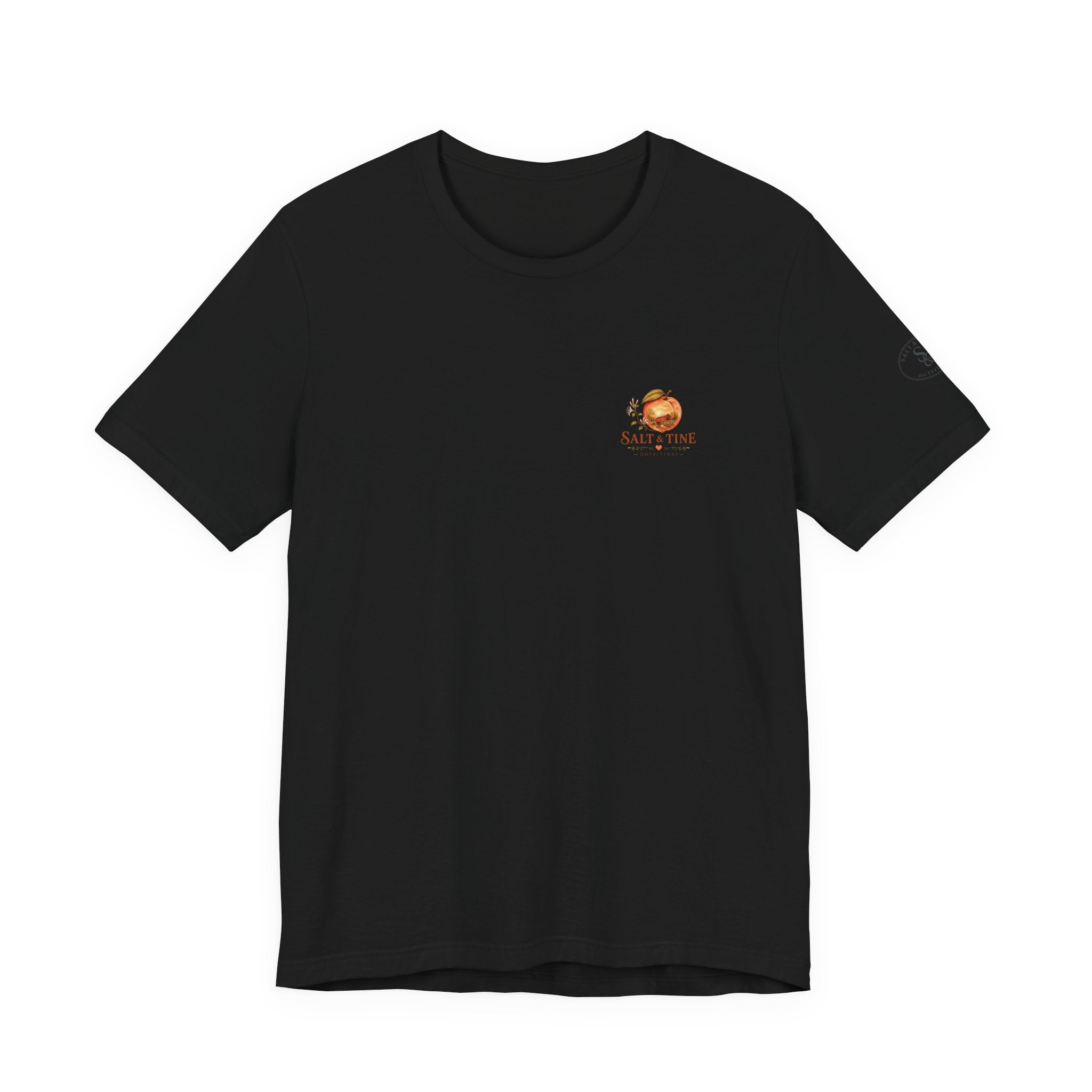Georgia Peach Historic Bridge Tee — Ladies' Classic Short Sleeve