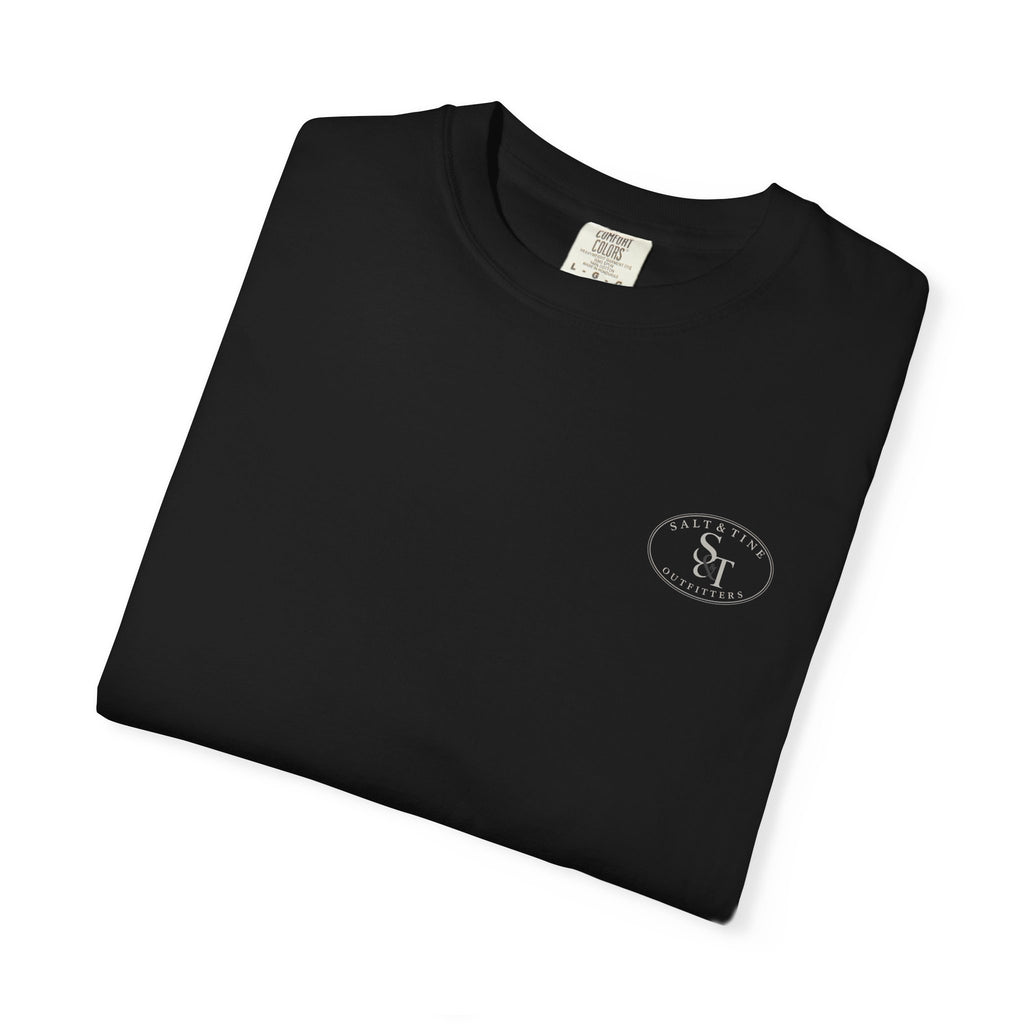 Deer Sunset and Marsh T-Shirt for men and women