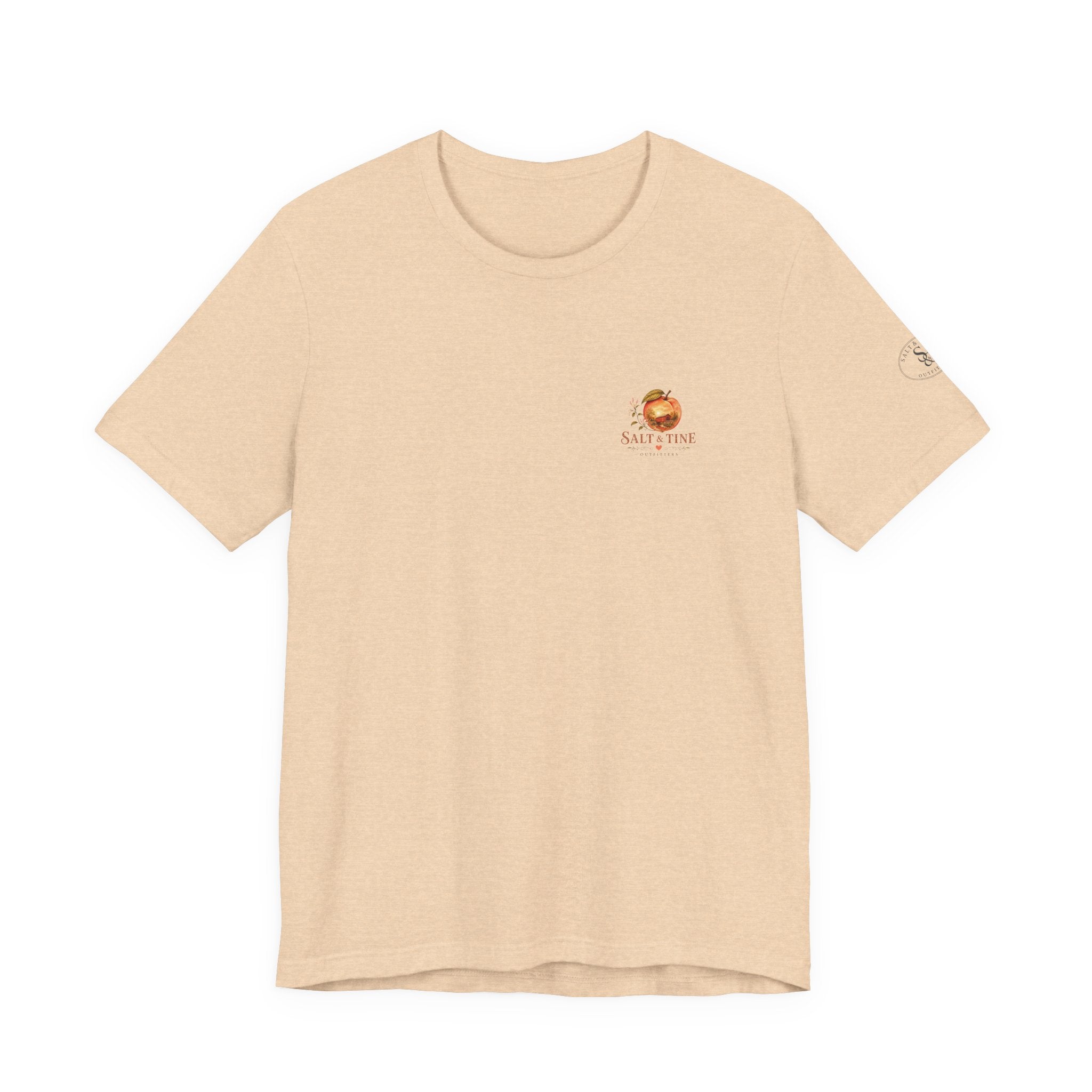 Georgia Peach Historic Bridge Tee — Ladies' Classic Short Sleeve